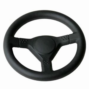 रेसिंग कार पीवीसी पु स्टीयरिंग व्हील ३०० मिमी व्यास कार स्टीयरिंग व्हील
