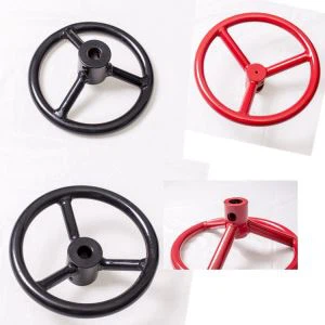 हथेलियों के साथ वाल्व को नियंत्रित करें