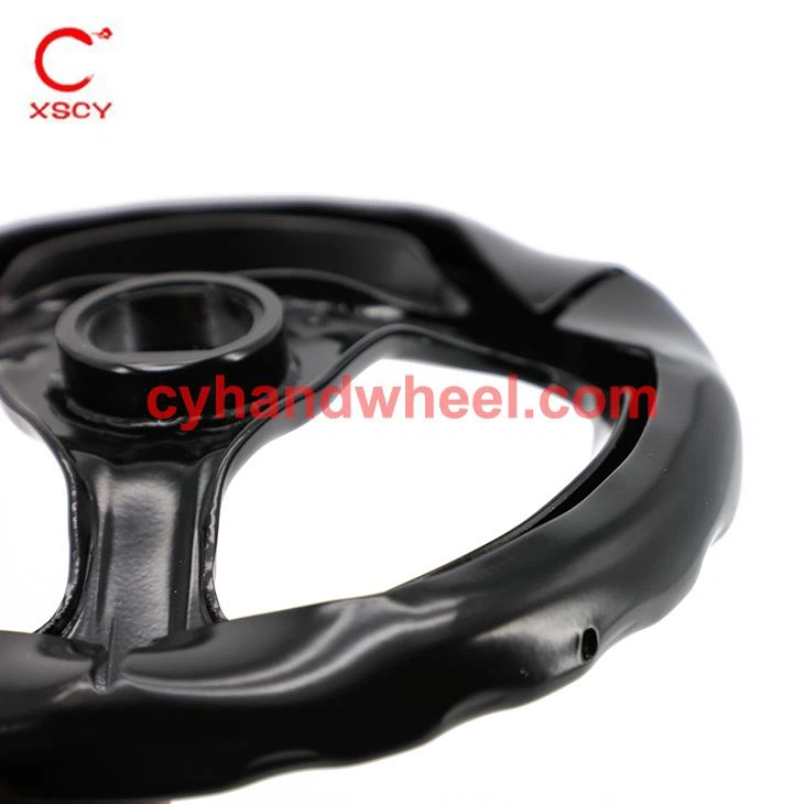 Black Stamping Handwheel For Valve